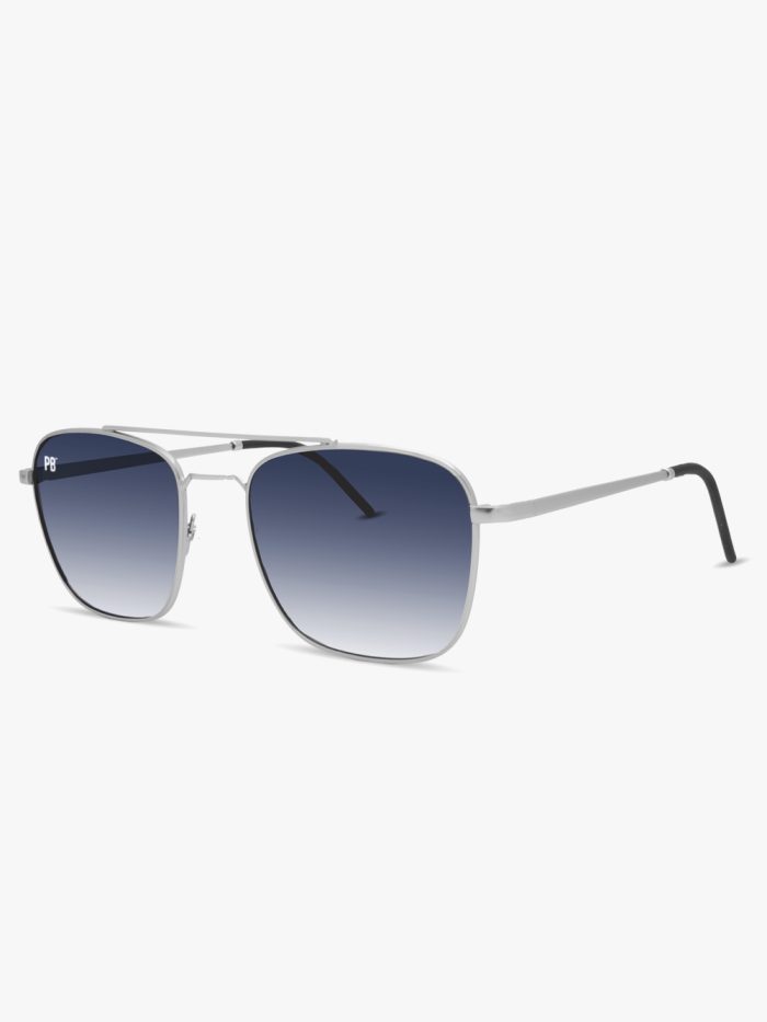 PB Sunglasses Legend Silver Gradient Blue 2