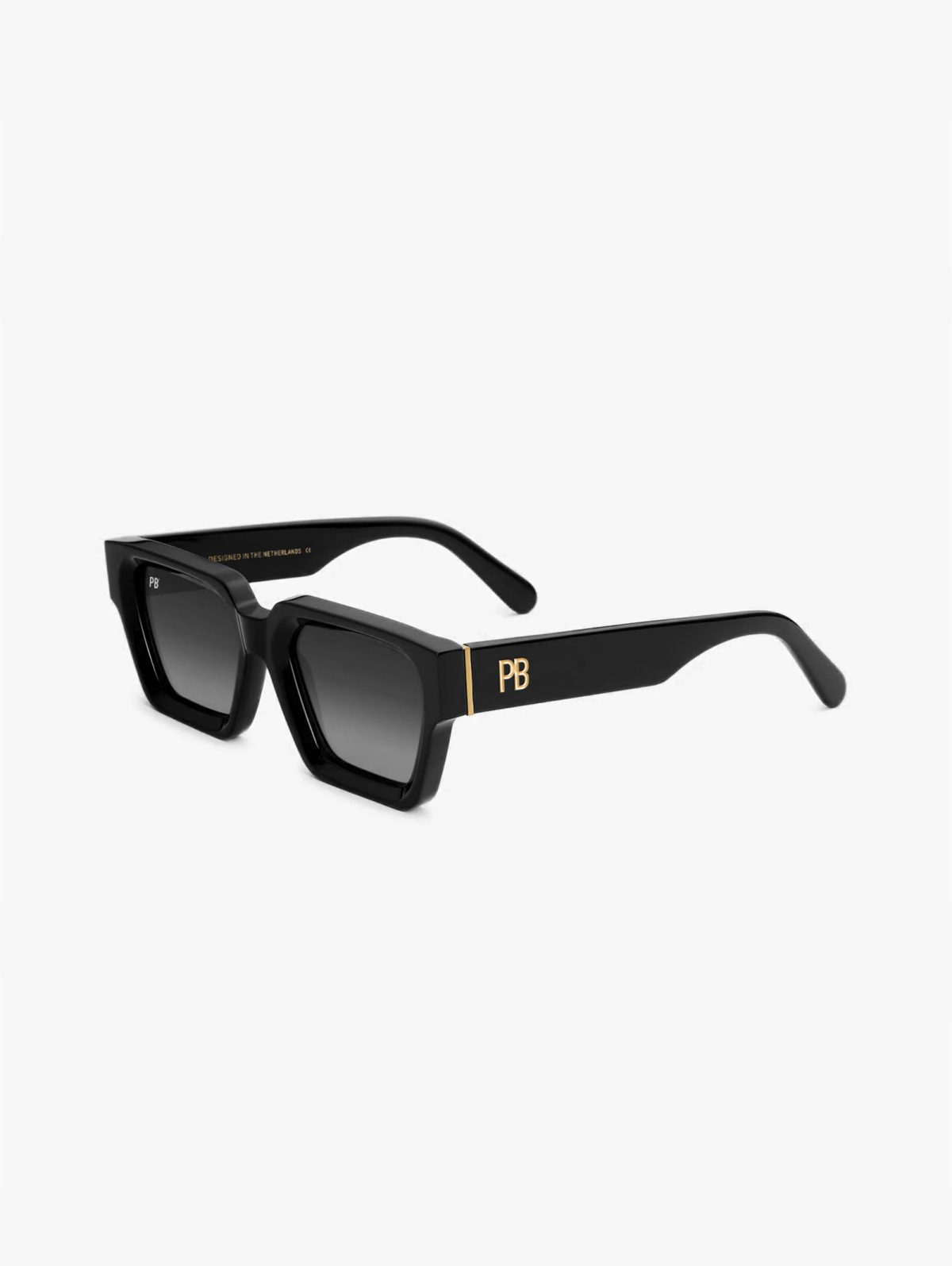 Luxor Acetate Black PB Sunglasses